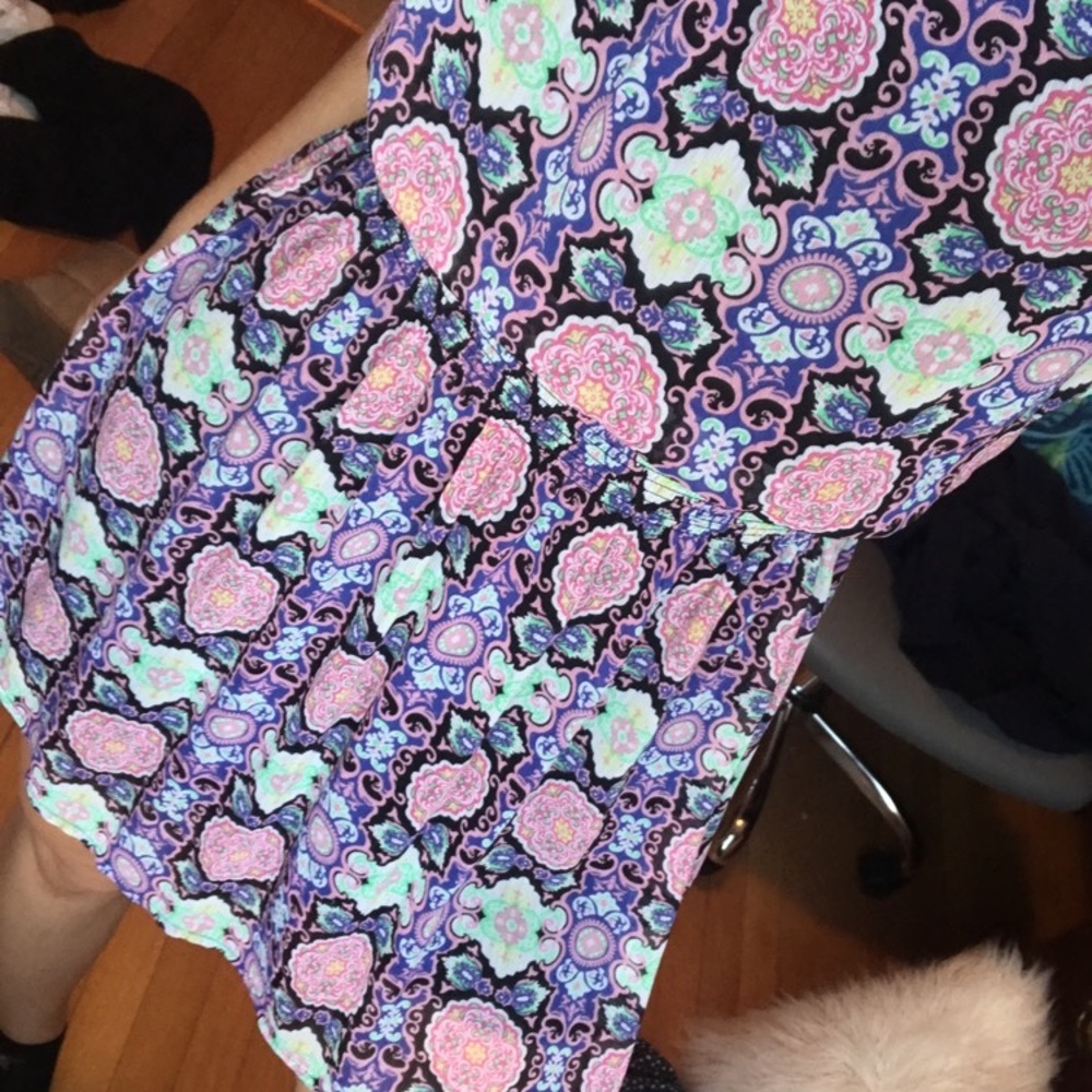 Patterned Summer Dress - Picture 2 of 3